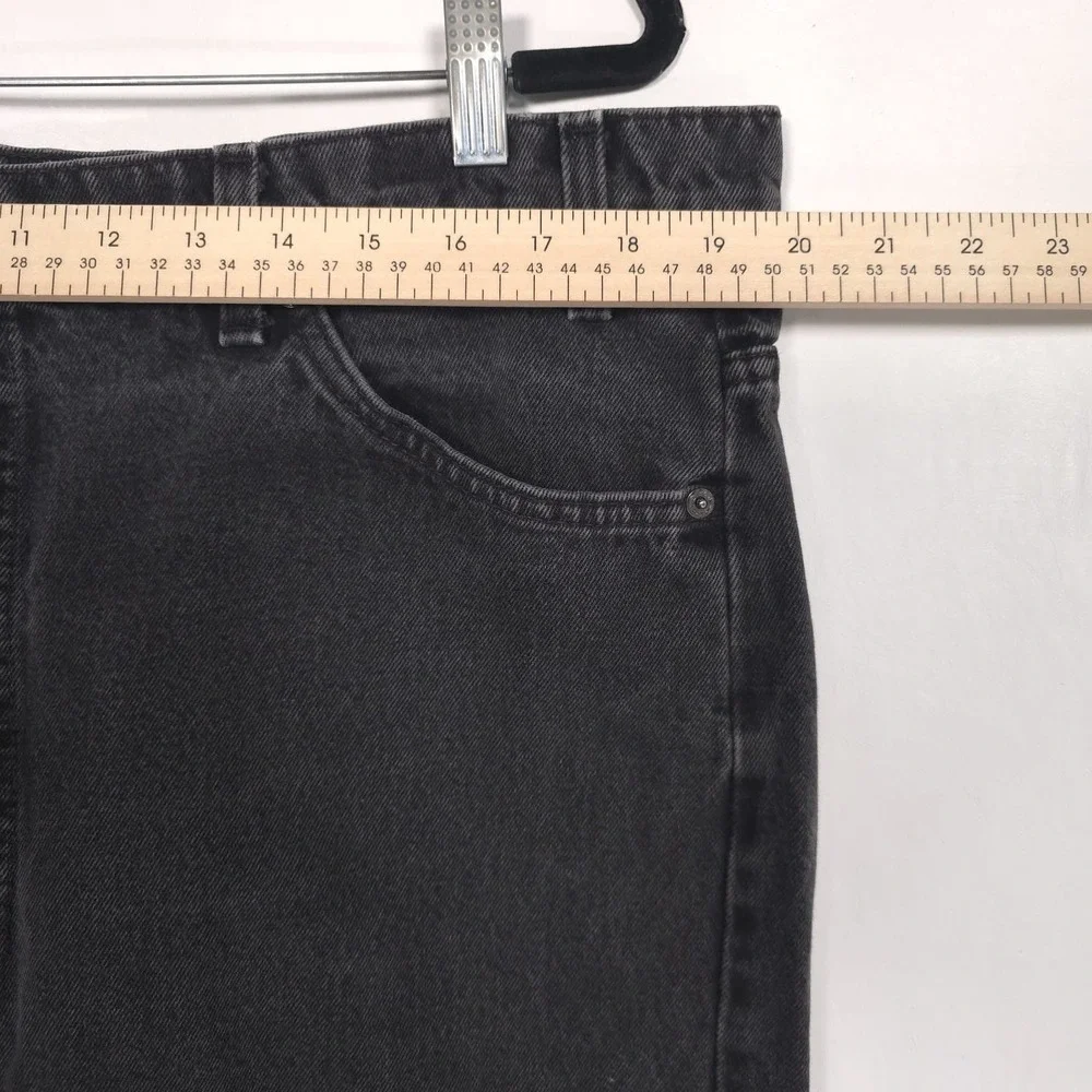 Levi's Vintage Orange Tab‎ 505 Jeans 40x30 Black USA MADE Regular Fit Straight